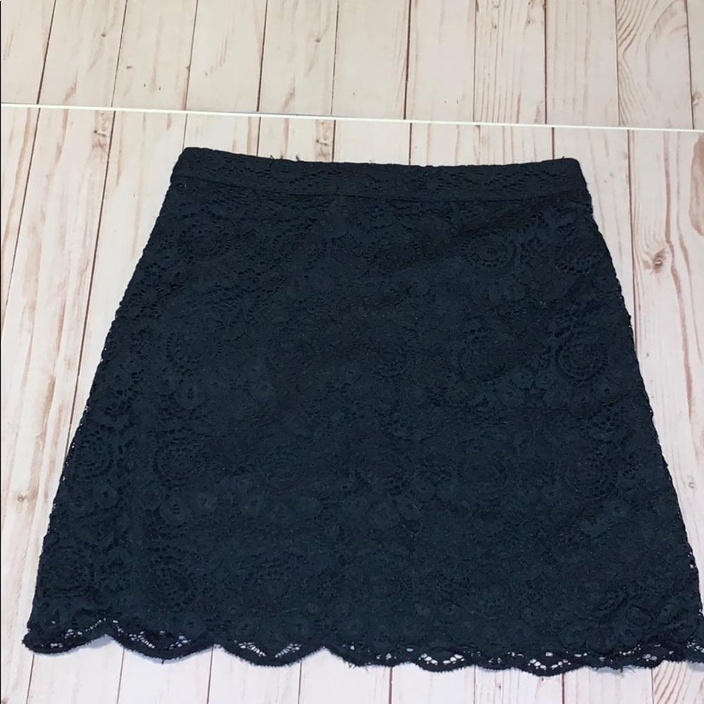 Blue skirt